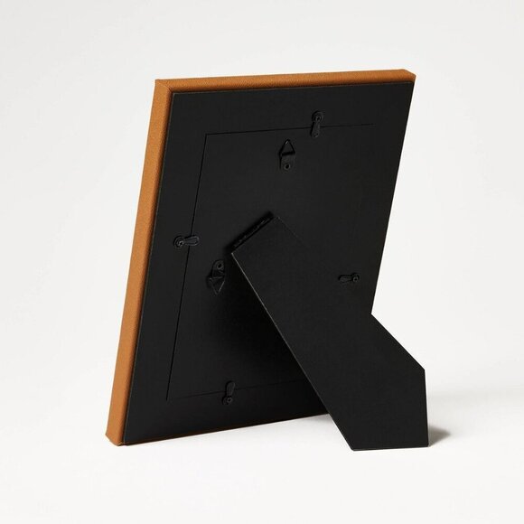 5x7 Shagreen Wrapped Single Image Table Frame Almond - Threshold Studio McGee - Picture 4 of 6